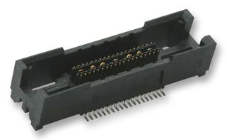 AMP - TE CONNECTIVITY 5767096-8 Mezzanine Connector, Vertical, Receptacle, 0.64 mm, 2 Rows, 38 Contacts, Surface Mount