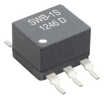 COILCRAFT SWB1010-1-SMLD RF Transformer, Wideband, 4 Pin, 0.04 - 175 MHz, 1:1, 250 mA, SMD, SWB Series