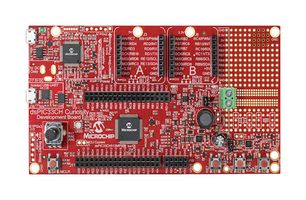 MICROCHIP DM330028-2 Development Board, dsPIC33CH DSC, Curiosity Board, On-Board PICkit Programmer/Debugger