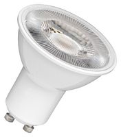 LEDVANCE 4058075599260 LED Light Bulb, Reflector, GU10, Warm White, 3000 K, Non-Dimmable, 60°