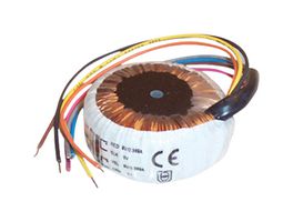 MULTICOMP PRO MCFM70/07 Toroidal Transformer, 7 VA, 115V, 230V, 2 x 7V, Single Primary, Dual Secondary, Centre Potted