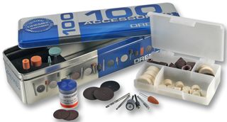 DREMEL 701 ACCESSORY KIT, TIN, 100PC
