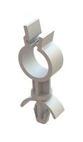 ESSENTRA COMPONENTS SLCSE-750-3-01 CABLE CLAMP, NYLON 6.6, NATURAL, 14.3MM